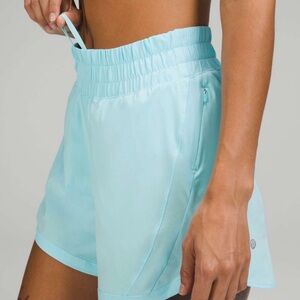 Lululemon Athletica Light Blue Athletic Shorts